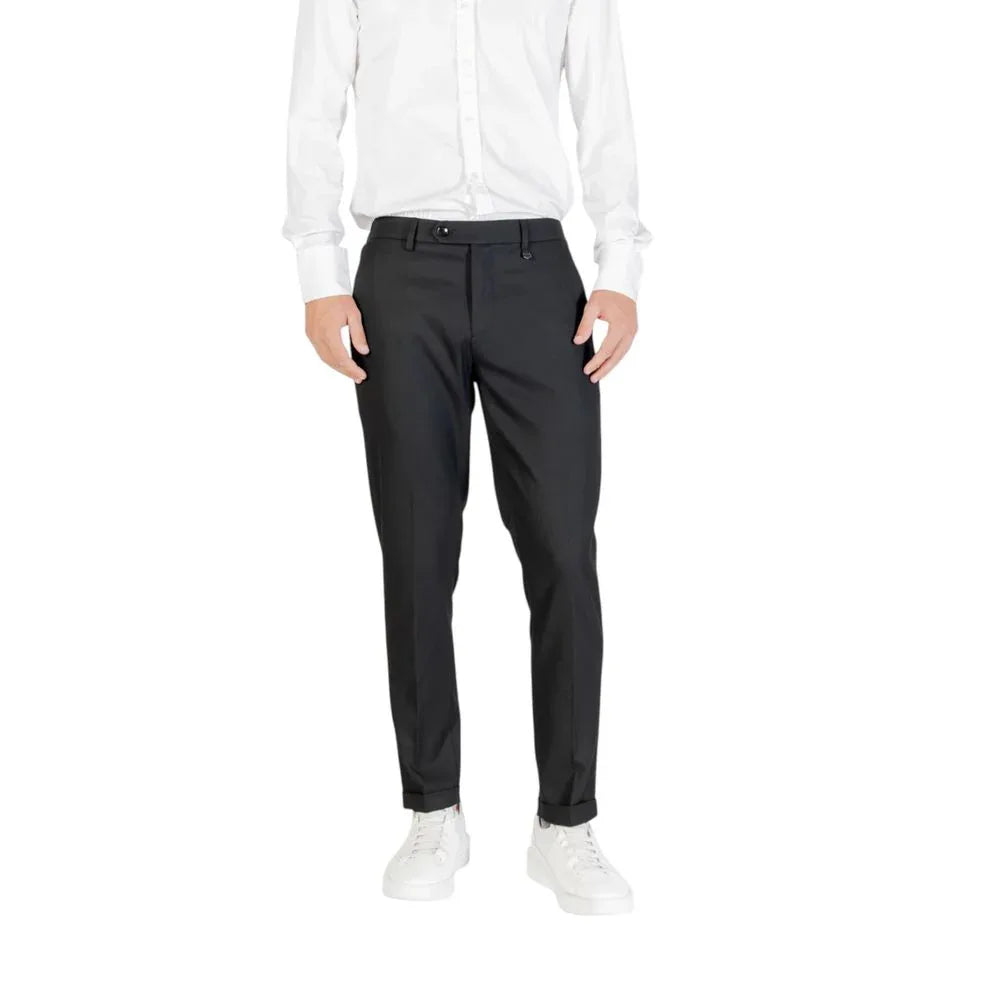 Antony Morato Black Polyester Skinny Pants - Zeiniez