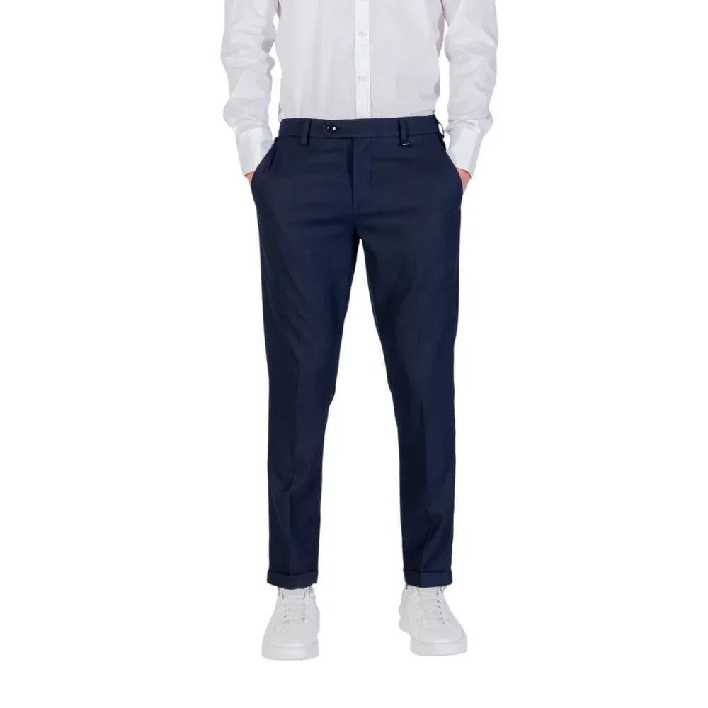 Antony Morato Blue Polyester Skinny Pants - Zeiniez