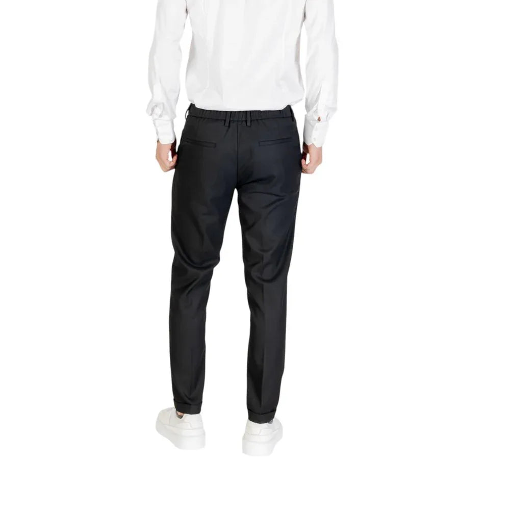 Antony Morato Black Polyester Skinny Pants - Zeiniez