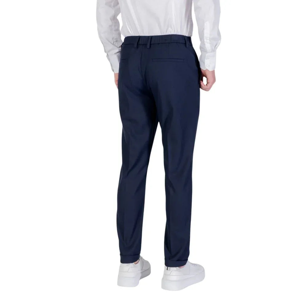 Antony Morato Blue Polyester Skinny Pants - Zeiniez