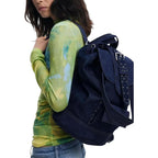 Desigual Blue Polyethylene Backpack