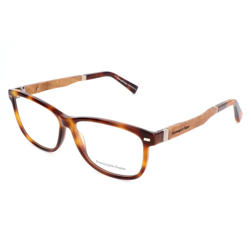 Ermenegildo Zegna Brown Acetate Glasses (Frames) - Zeiniez