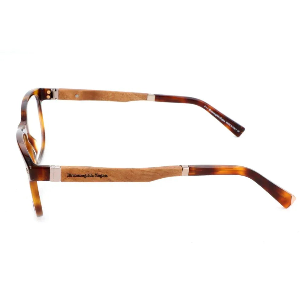 Ermenegildo Zegna Brown Acetate Glasses (Frames) - Zeiniez