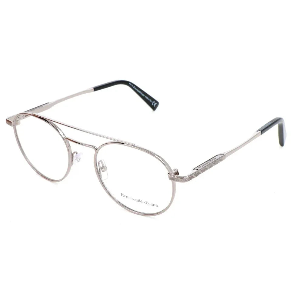 Ermenegildo Zegna Gray Metal Glasses (Frames) - Zeiniez