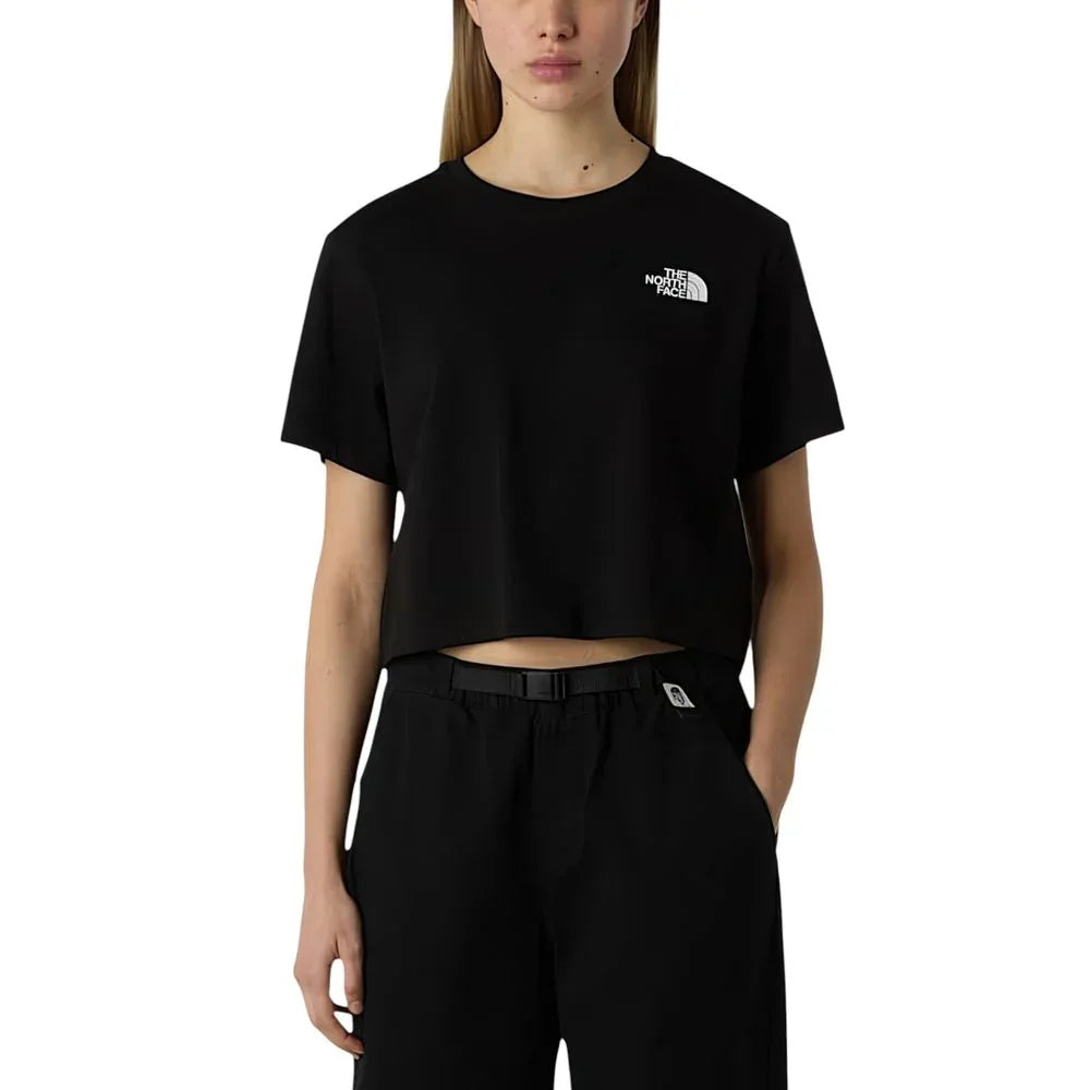 The North Face Black Cotton T-Shirt