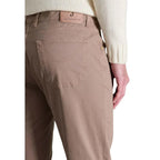 Jeckerson Beige Cotton Skinny Pants - Zeiniez