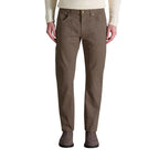 Jeckerson Brown Cotton Skinny Pants - Zeiniez