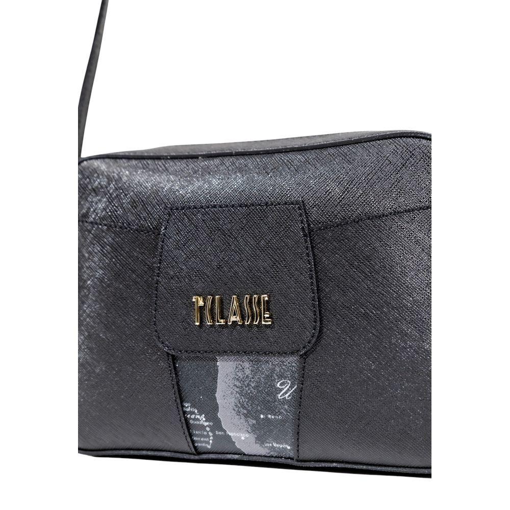 Alviero Martini Prima Classe Black Pvc Handbag