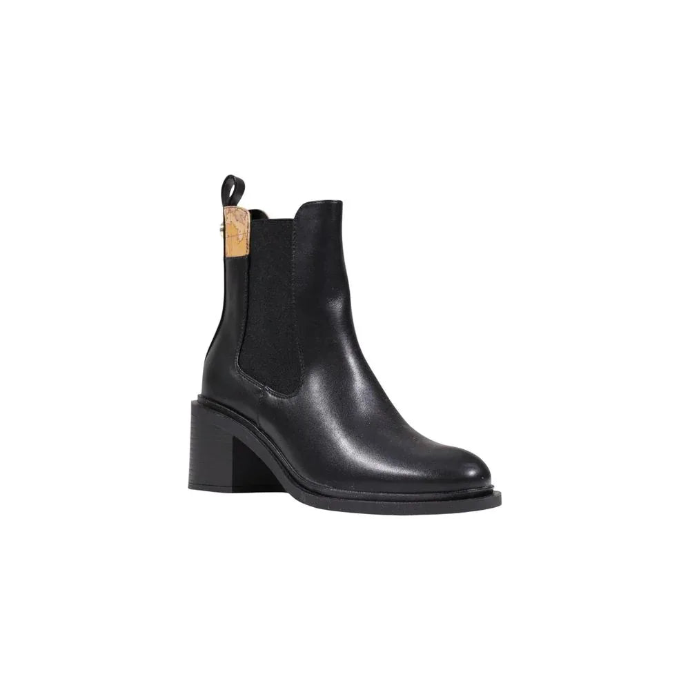 Alviero Martini Prima Classe Black Polyethylene Ankle Boots - Zeiniez