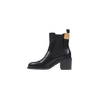 Alviero Martini Prima Classe Black Polyethylene Ankle Boots - Zeiniez