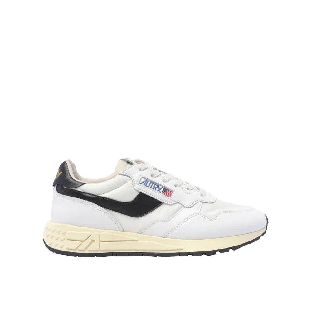 Autry White Leather Low Top Sneakers