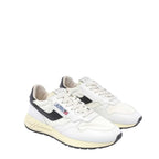 Autry White Leather Low Top Sneakers
