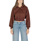 Tommy Hilfiger Jeans Brown Recycled Cotton Hoodie - Zeiniez