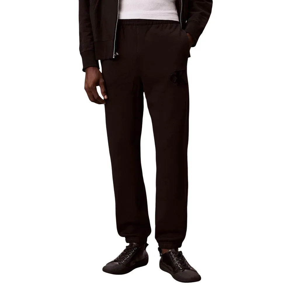 Calvin Klein Jeans Black Cotton Joggers (Workout Pants) - Zeiniez