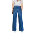 Calvin Klein Jeans Blue Cotton Boyfriend Jeans