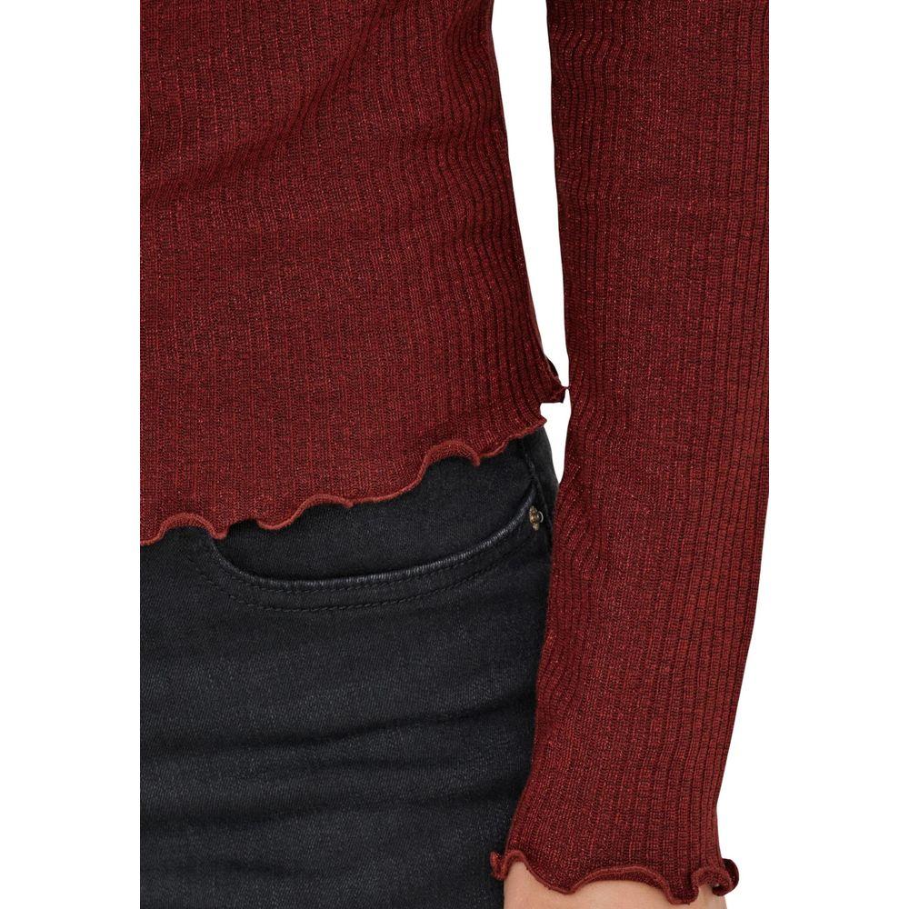 Only Red Organic Cotton Long Sleeve T-Shirt - Zeiniez