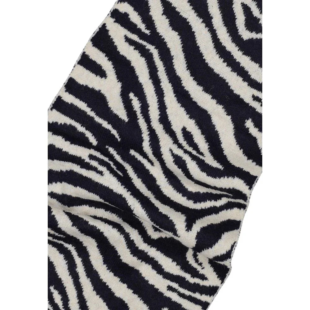 Pieces Blue Recycled Polyester Scarf - Zeiniez