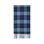 Barbour Blue Wool Scarf