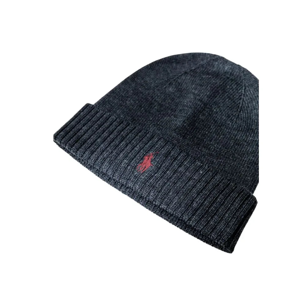 Ralph Lauren Gray Wool Cap (Baseball Hat) - Zeiniez