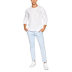 Ralph Lauren White Cotton Long Sleeve T-Shirt - Zeiniez