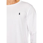 Ralph Lauren White Cotton Long Sleeve T-Shirt - Zeiniez
