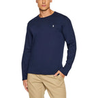 Ralph Lauren Blue Cotton Long Sleeve T-Shirt - Zeiniez