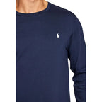 Ralph Lauren Blue Cotton Long Sleeve T-Shirt - Zeiniez