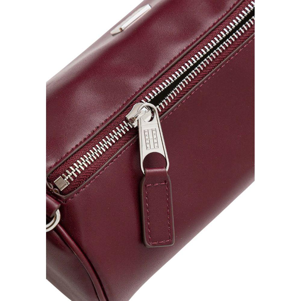 Tommy Hilfiger Jeans Bordeaux Artificial Leather Handbag