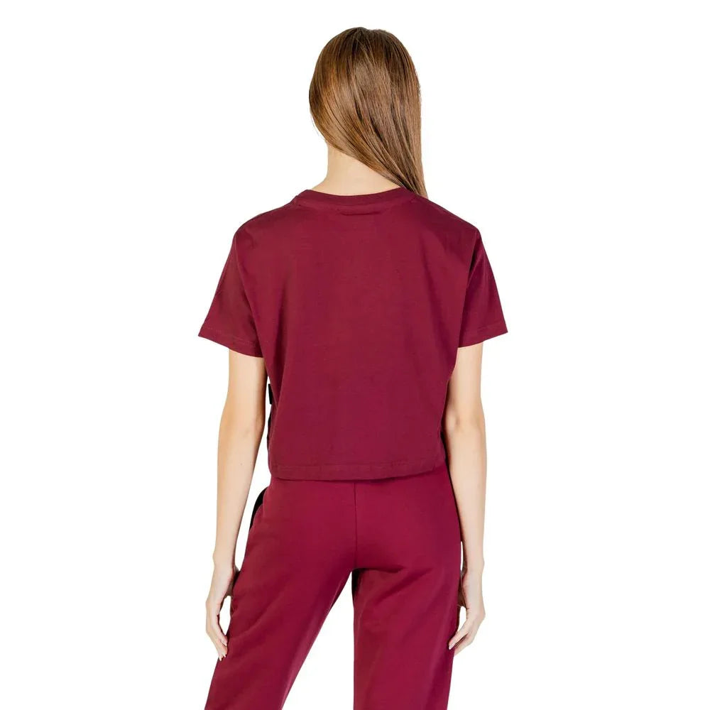 Icon Bordeaux Cotton T-Shirt - Zeiniez