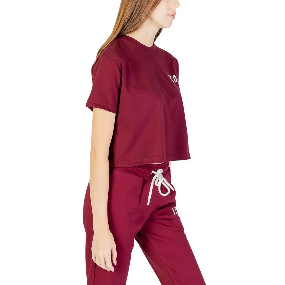 Icon Bordeaux Cotton T-Shirt - Zeiniez