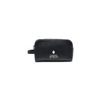 County of Milan Black Polyethylene Clutch Bag