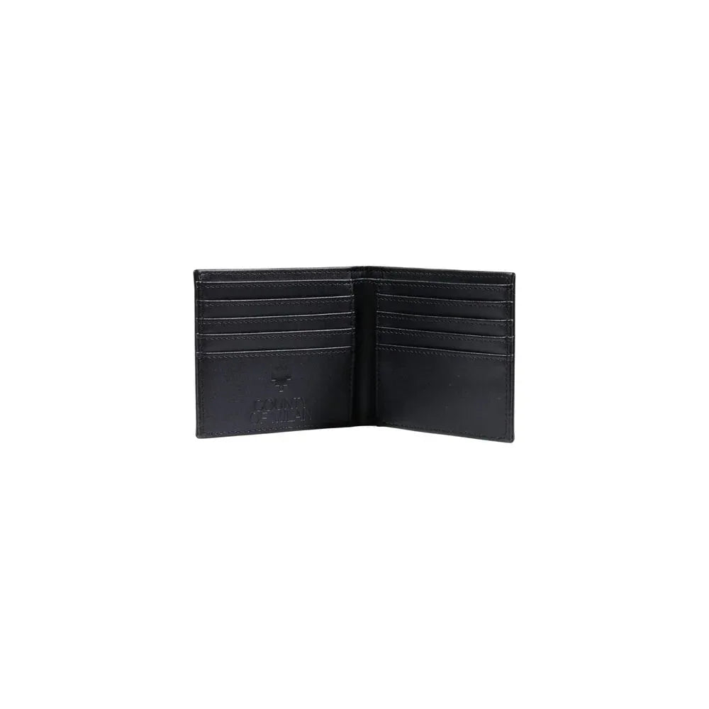 County of Milan Black Polyethylene Wallet - Zeiniez