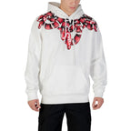 County of Milan White Cotton Hoodie