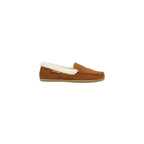 Ralph Lauren Brown Suede Leather Slippers - Zeiniez