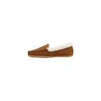 Ralph Lauren Brown Suede Leather Slippers - Zeiniez