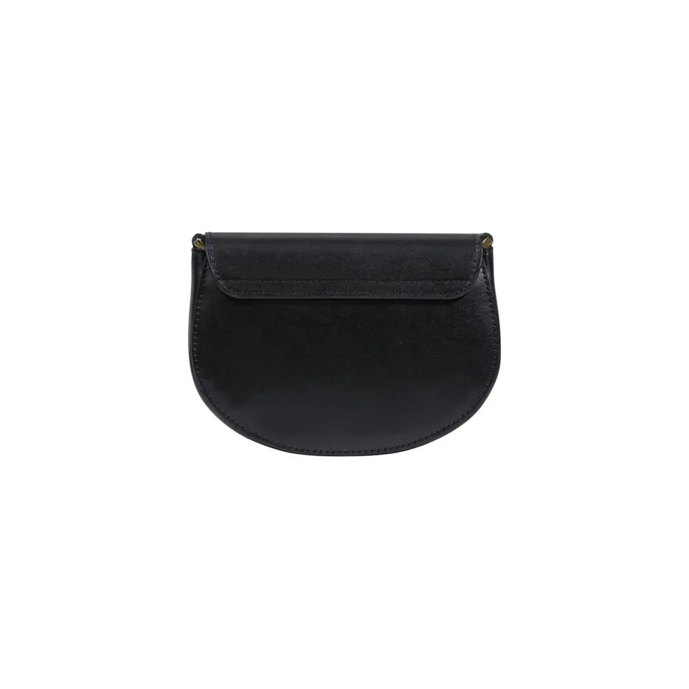 Alviero Martini Prima Classe Black Leather Handbag - Zeiniez