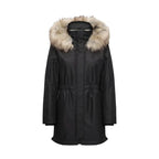 Only Black Recycled Polyester Parka - Zeiniez