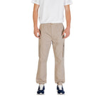 Calvin Klein Jeans Brown Cotton Cargo Pants