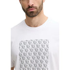 Calvin Klein Jeans White Cotton T-Shirt - Zeiniez