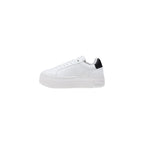Calvin Klein Jeans White Leather Low Top Sneakers - Zeiniez