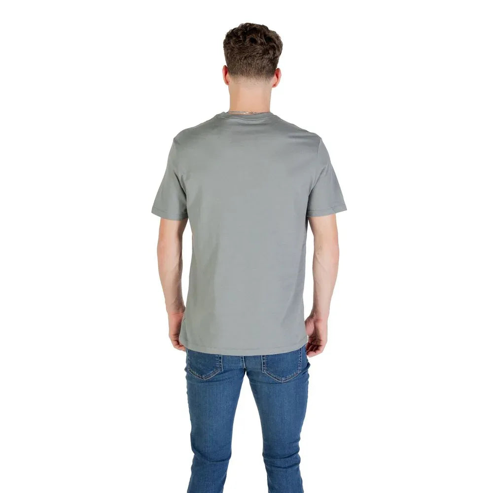 Calvin Klein Jeans Gray Cotton T-Shirt