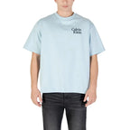 Calvin Klein Jeans Blue Cotton T-Shirt - Zeiniez