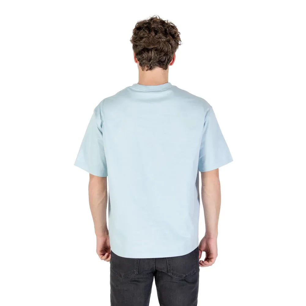 Calvin Klein Jeans Blue Cotton T-Shirt - Zeiniez
