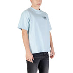 Calvin Klein Jeans Blue Cotton T-Shirt - Zeiniez