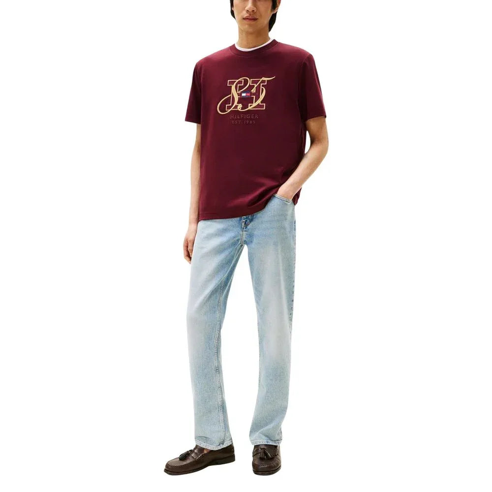 Tommy Hilfiger Bordeaux Cotton Sportswear - Zeiniez