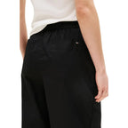 Tommy Hilfiger Black Organic Cotton Casual Pants - Zeiniez