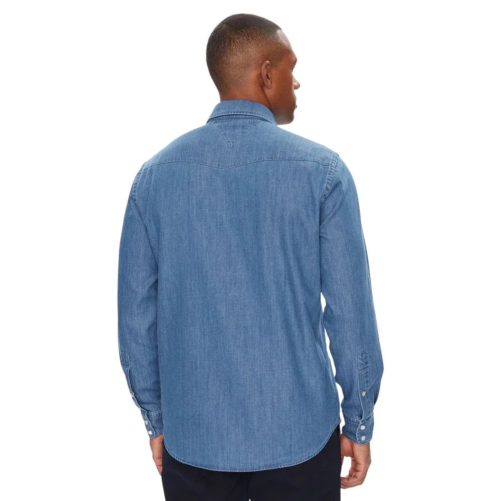 Tommy Hilfiger Light Blue Denim Shirt - Zeiniez