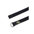 Calvin Klein Black Recycled Polyester Belt
