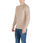 Guess Beige Polyester Sweatshirt