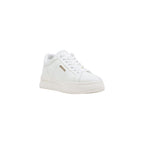 Guess White Polyethylene Platform Sneakers